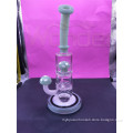 8 Inch Glass Smoking Pipe Percolators with Different Color